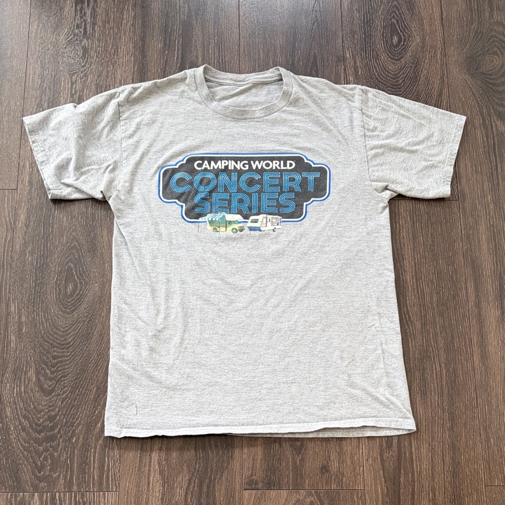 Men’s Gray Camping World Concert Series T-Shirt